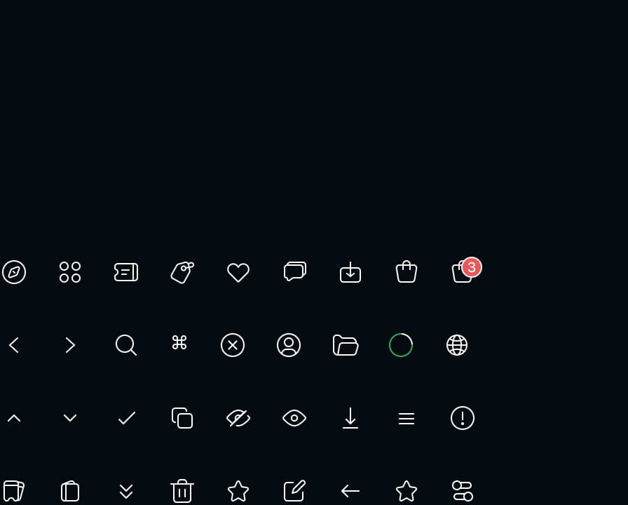 Project icons