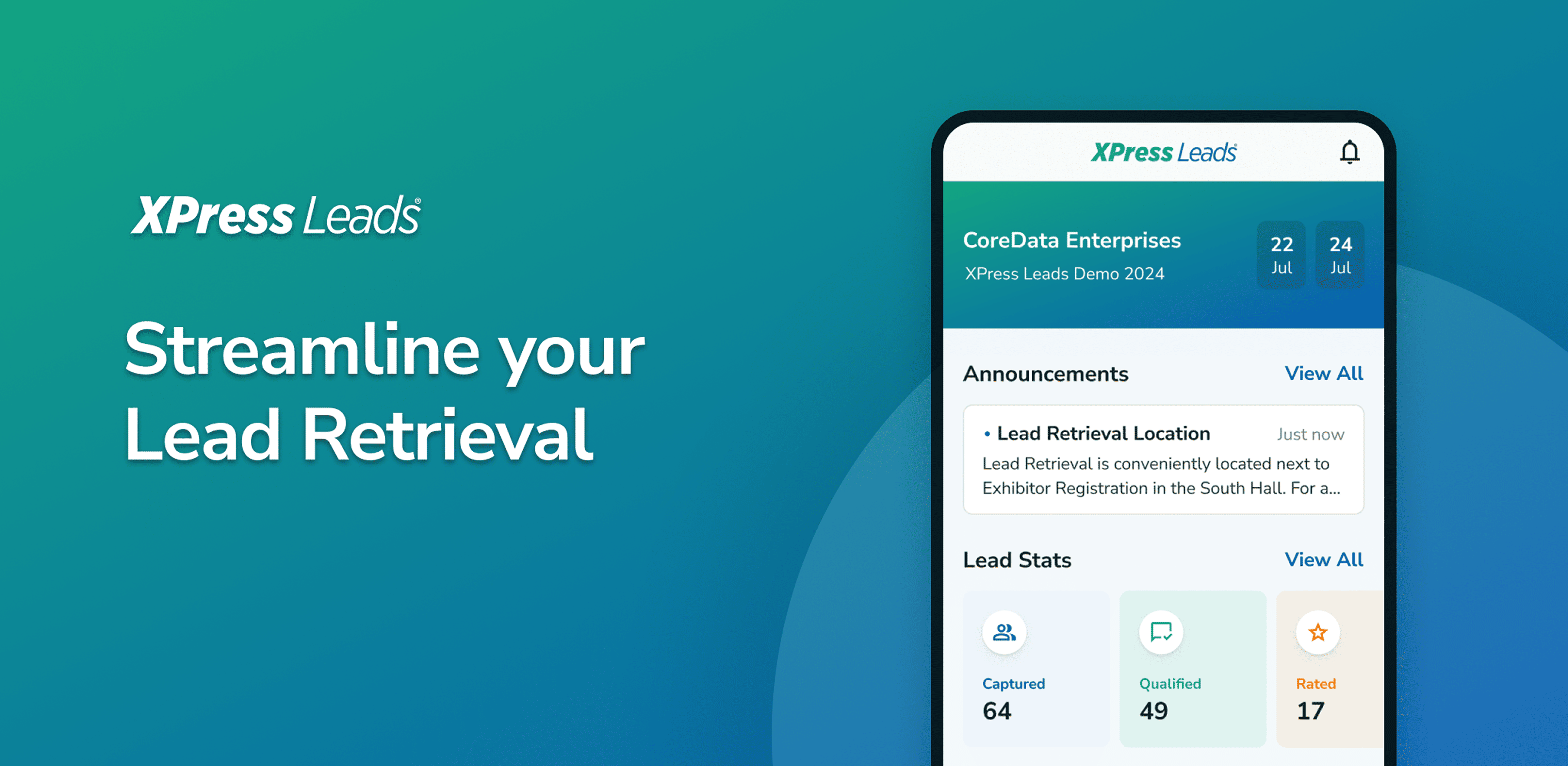 Release of XPress Leads on App Store and Google Play Store
