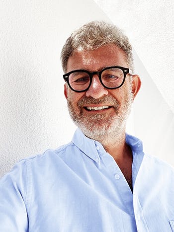 Close-up of simMarket's Founder & CEO, Miguel Blaufuks