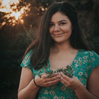 Close-up of Our Songlines' Founder, Kayla Cartledge