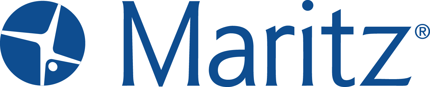 Logo of Maritz in official color: blue