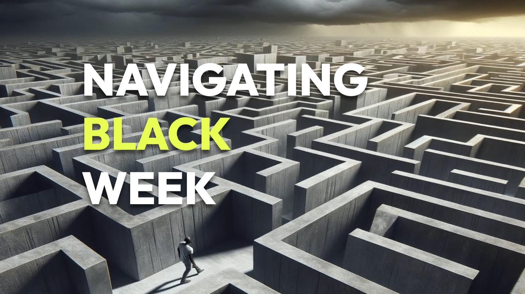 An image for a blog post titled Navigating Black Week: Triumph or Trap for Advertisers?