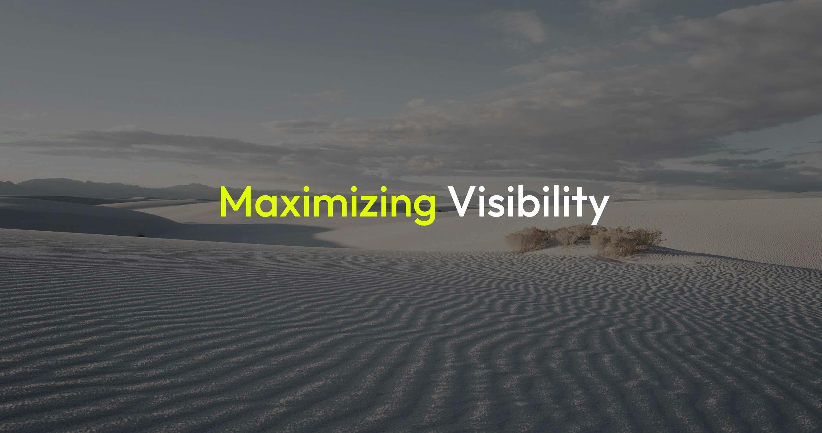 An image for a blog post titled Maximizing Visibility and Engagement for Publishers