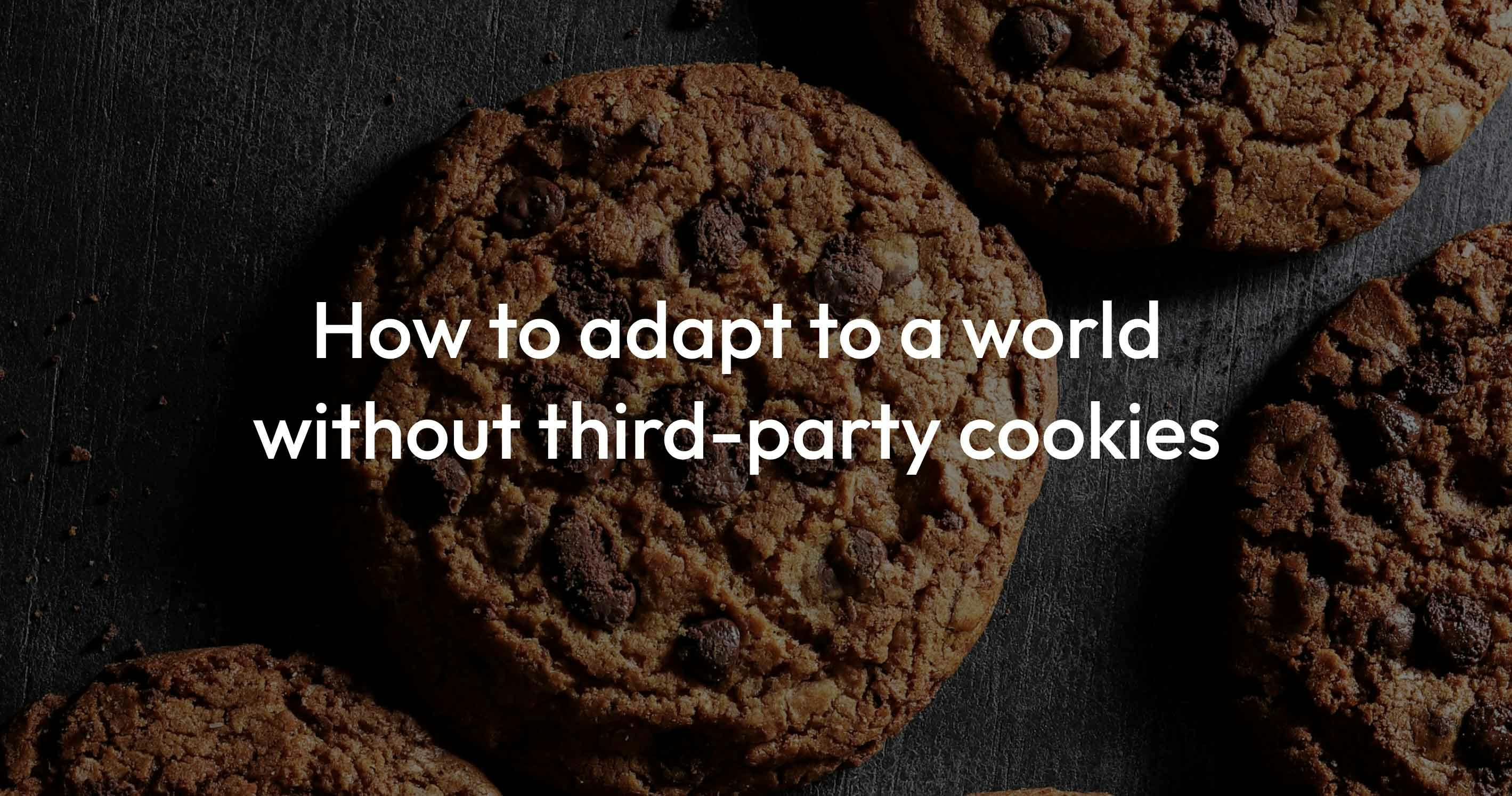 An image for a blog post titled Adapting to a world without third-party cookies