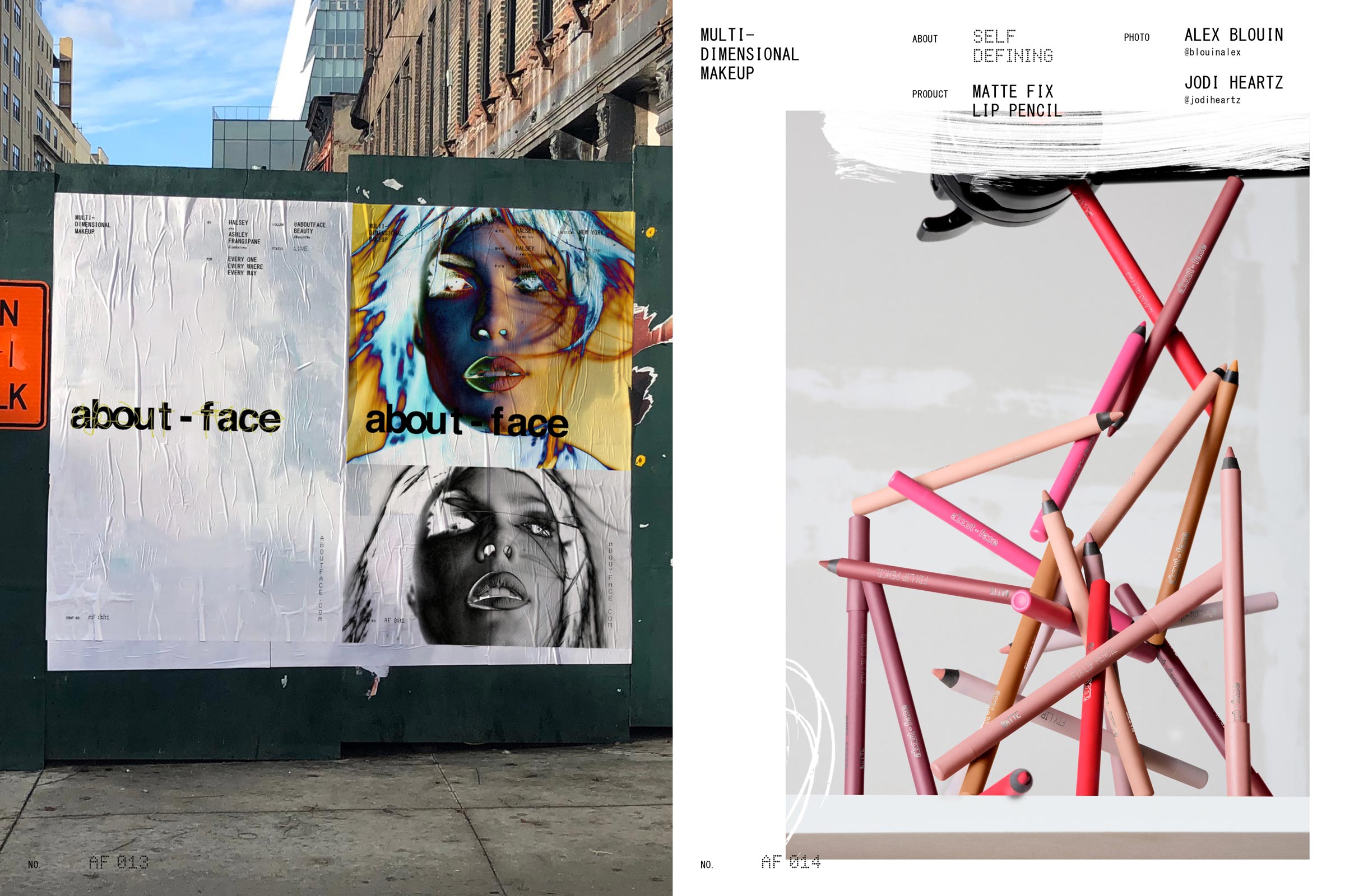 about-face, Concrete, Halsey, D&AD Awards 2021 Pencil Winner, New  Branding Schemes