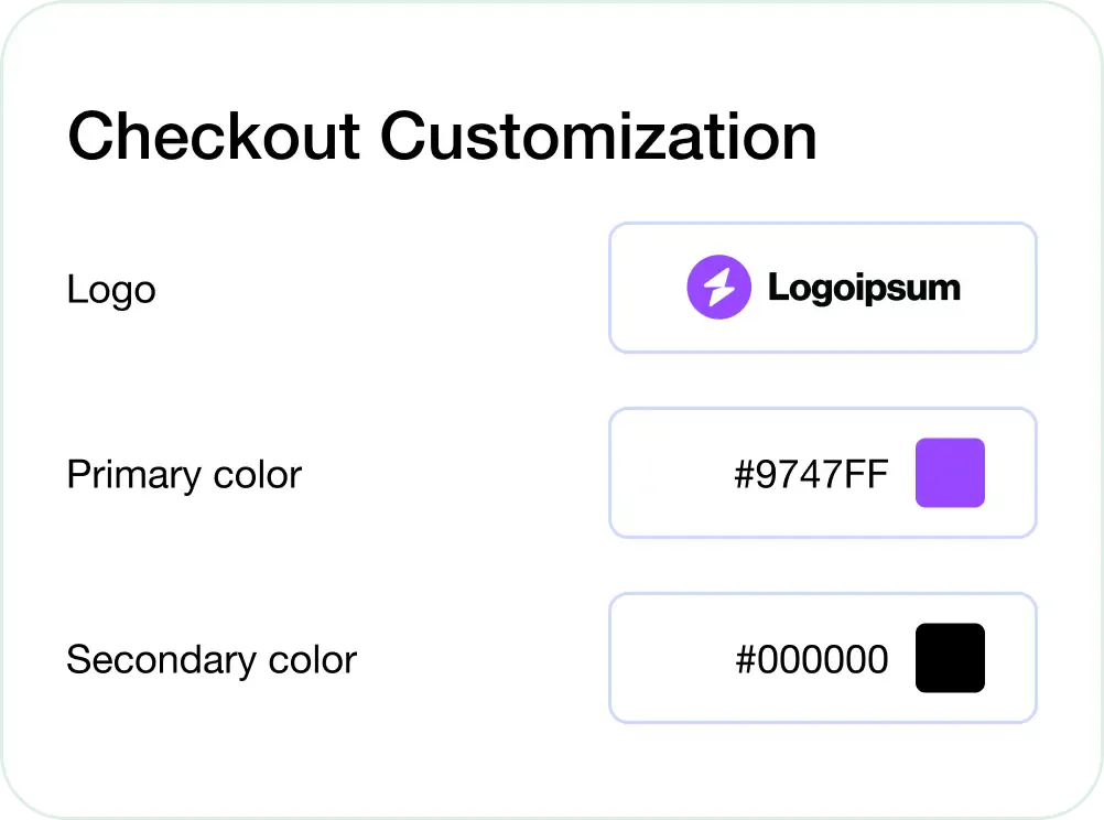 check-customization