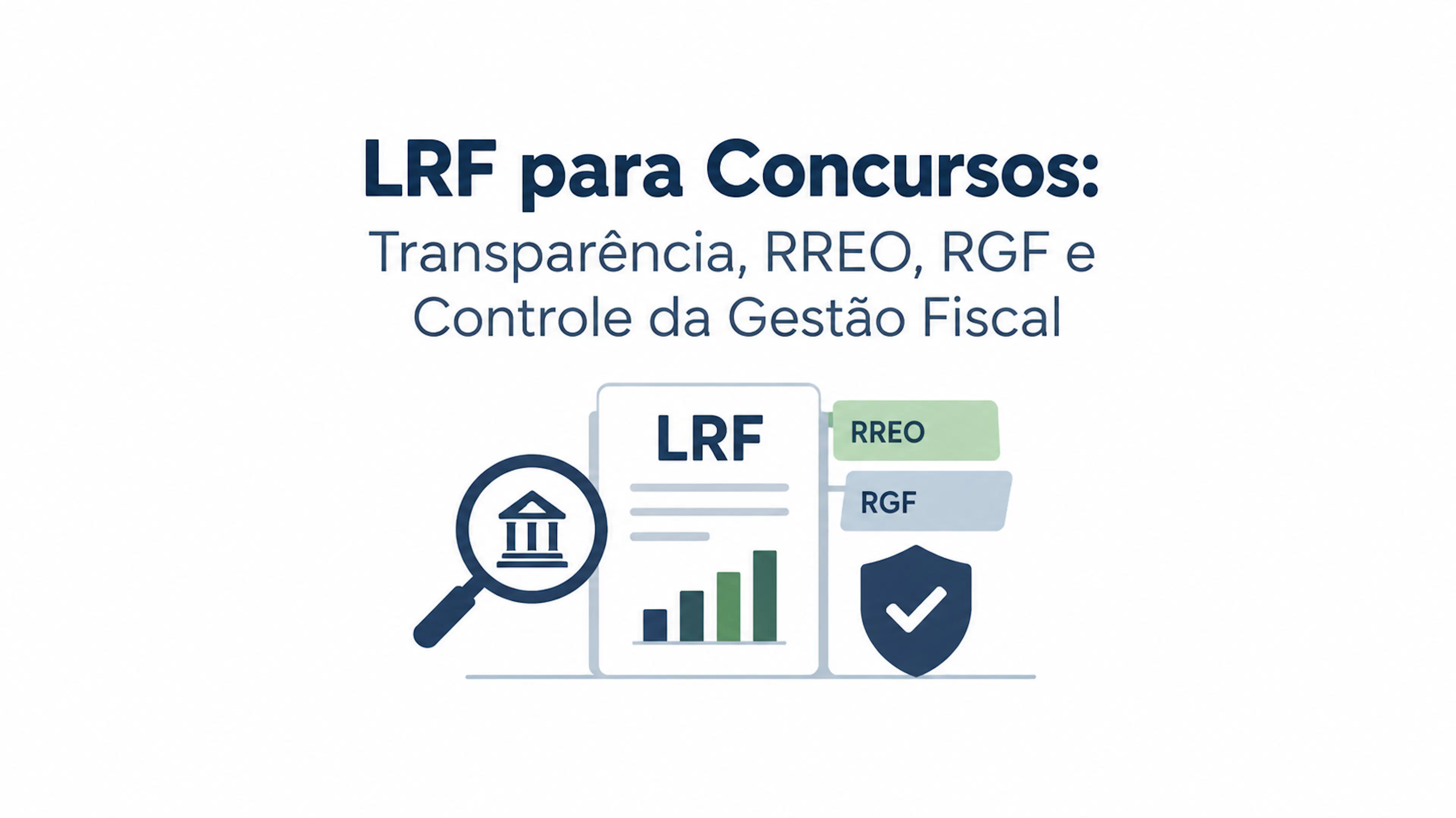 LRF para Concursos: Guia Completo sobre Transparência, RREO, RGF e Controle Fiscal