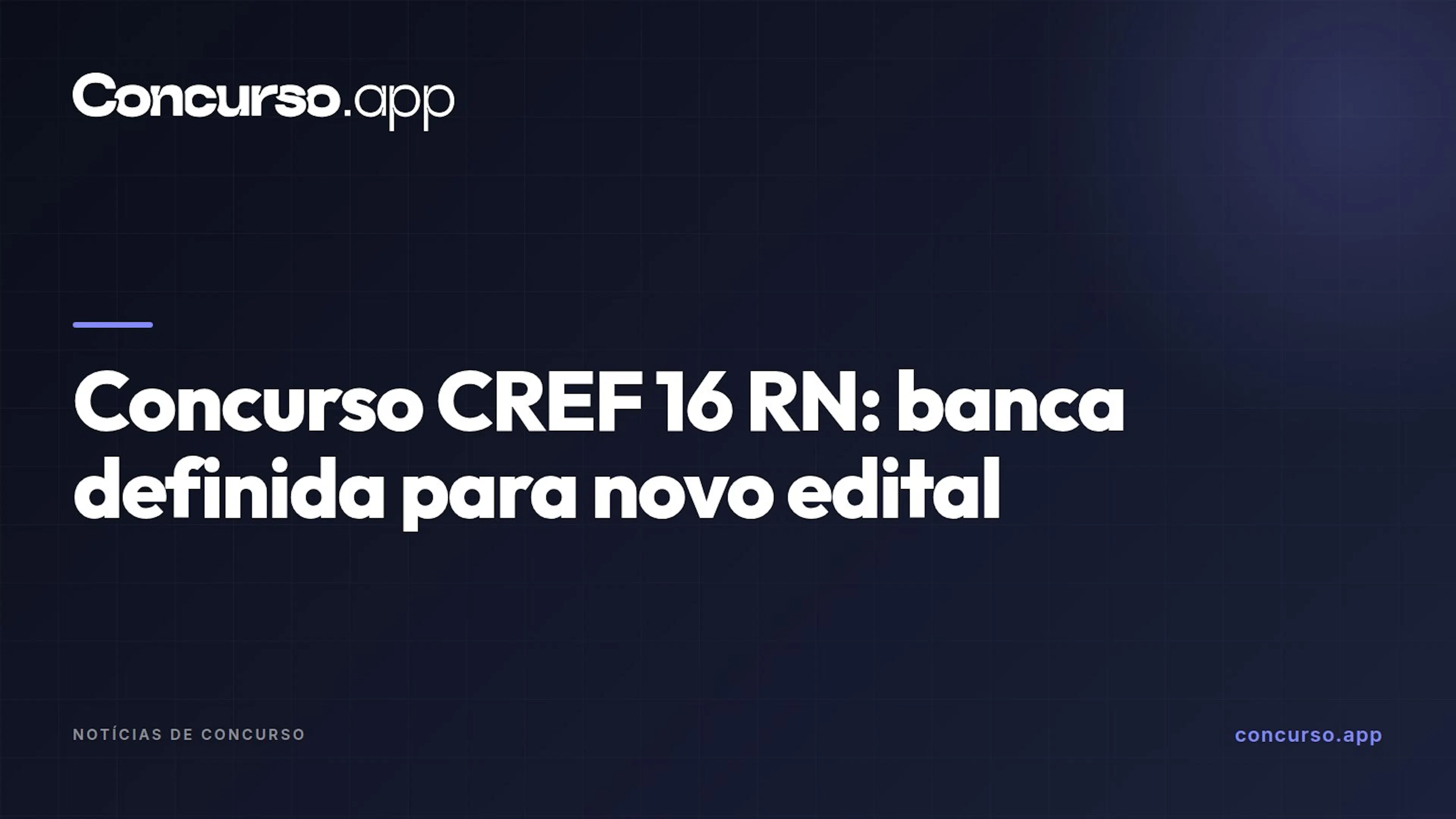 Concurso CREF 16 RN: banca definida para novo edital