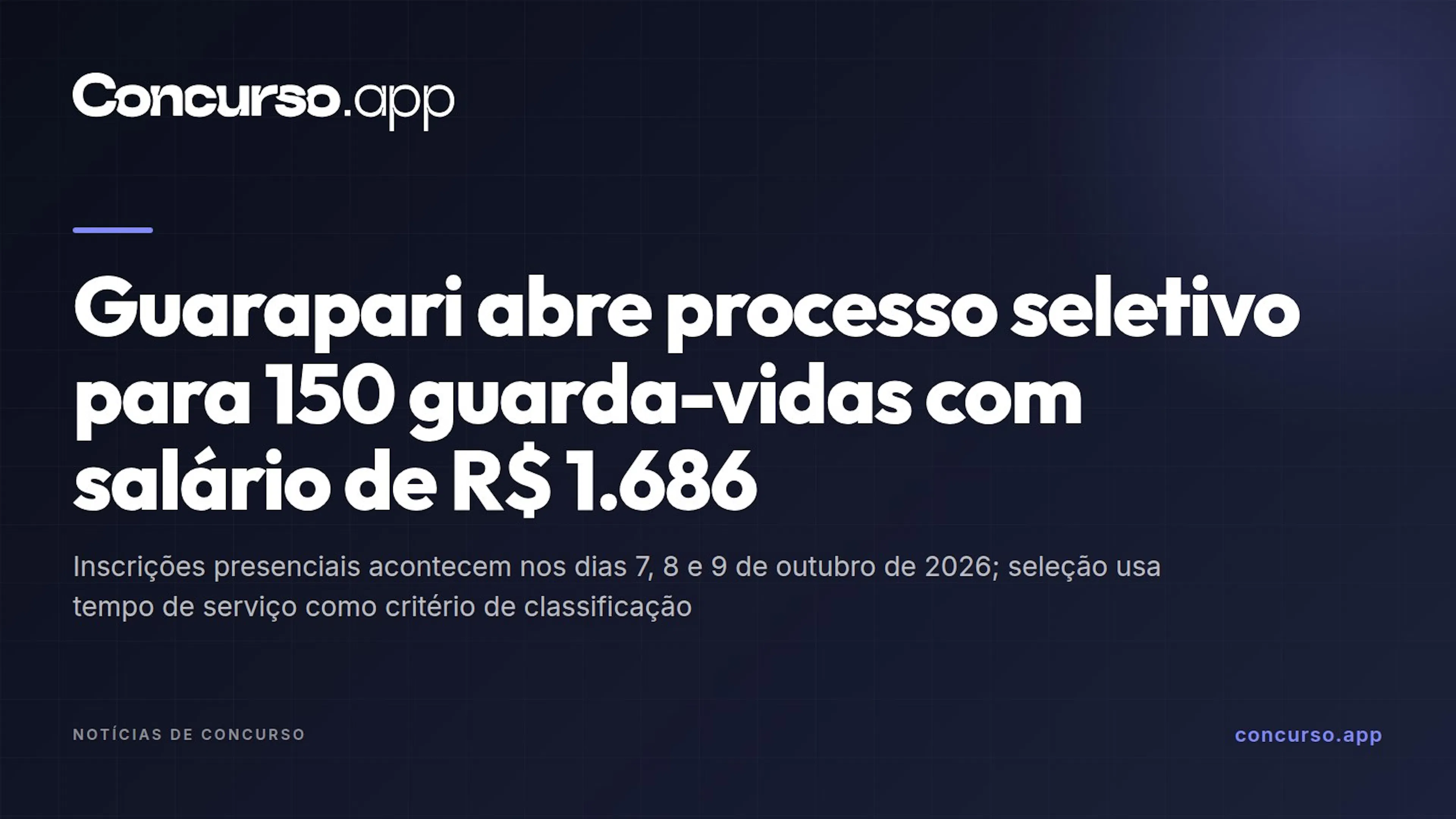 Guarapari abre processo seletivo para 150 guarda-vidas com salário de R$ 1.686