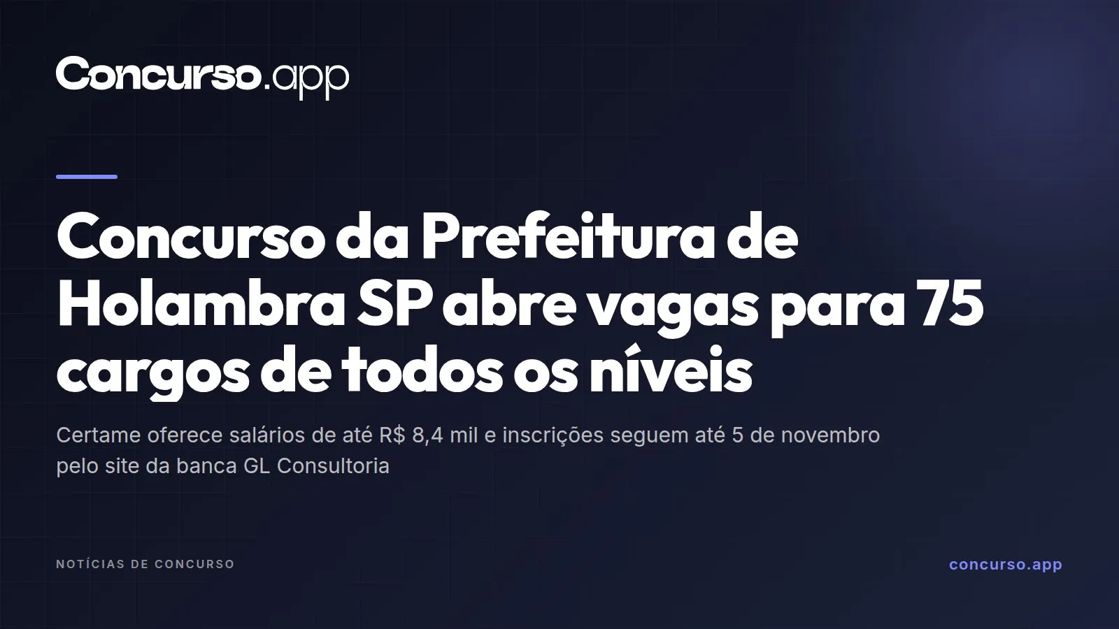Concurso da Prefeitura de Holambra SP abre vagas para 75 cargos de todos os níveis