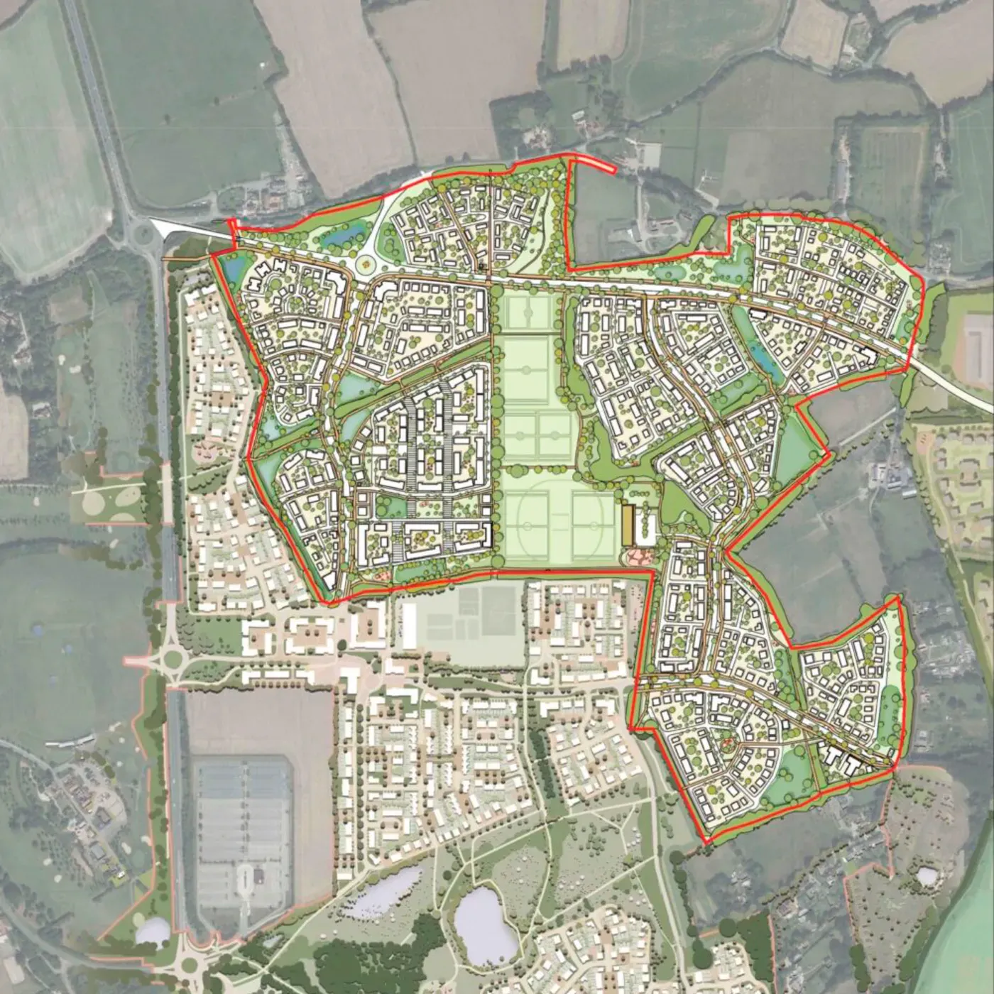 Image of Chelmsford Garden Village 500 renters surveyed across four geographies,88% appeal rate among target audience,95% of renters willing to make sacrifices to live in a high-quality managed home