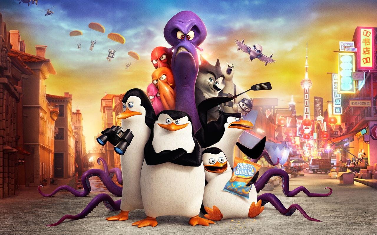os pinguins de madagascar