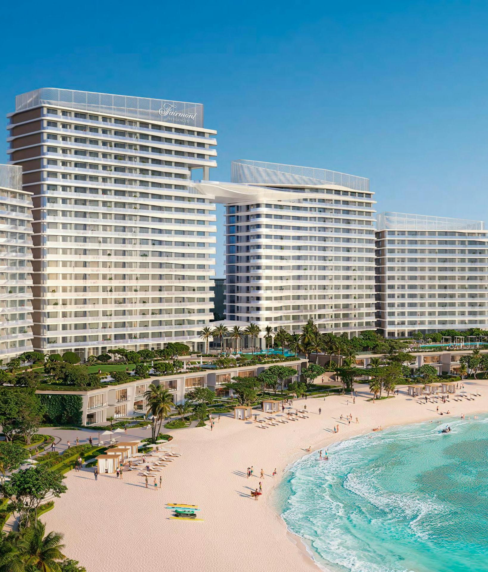 Fairmont Residences Exterior & Beach