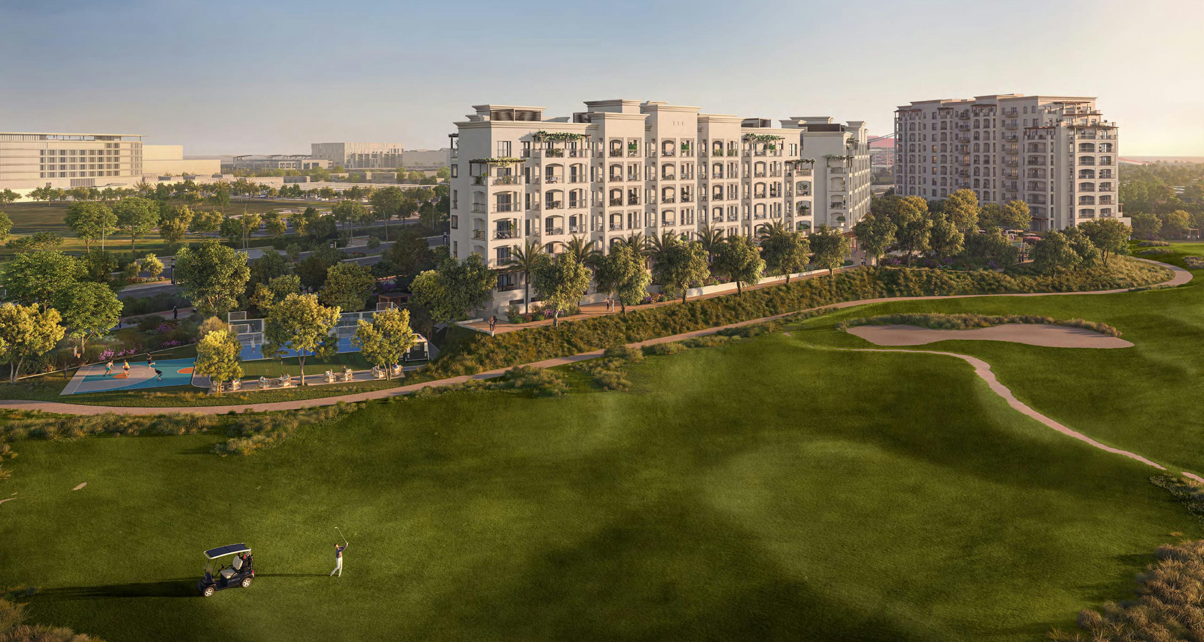 Abu Dhabi Aldar Saadiyat Lagoons Aerial View