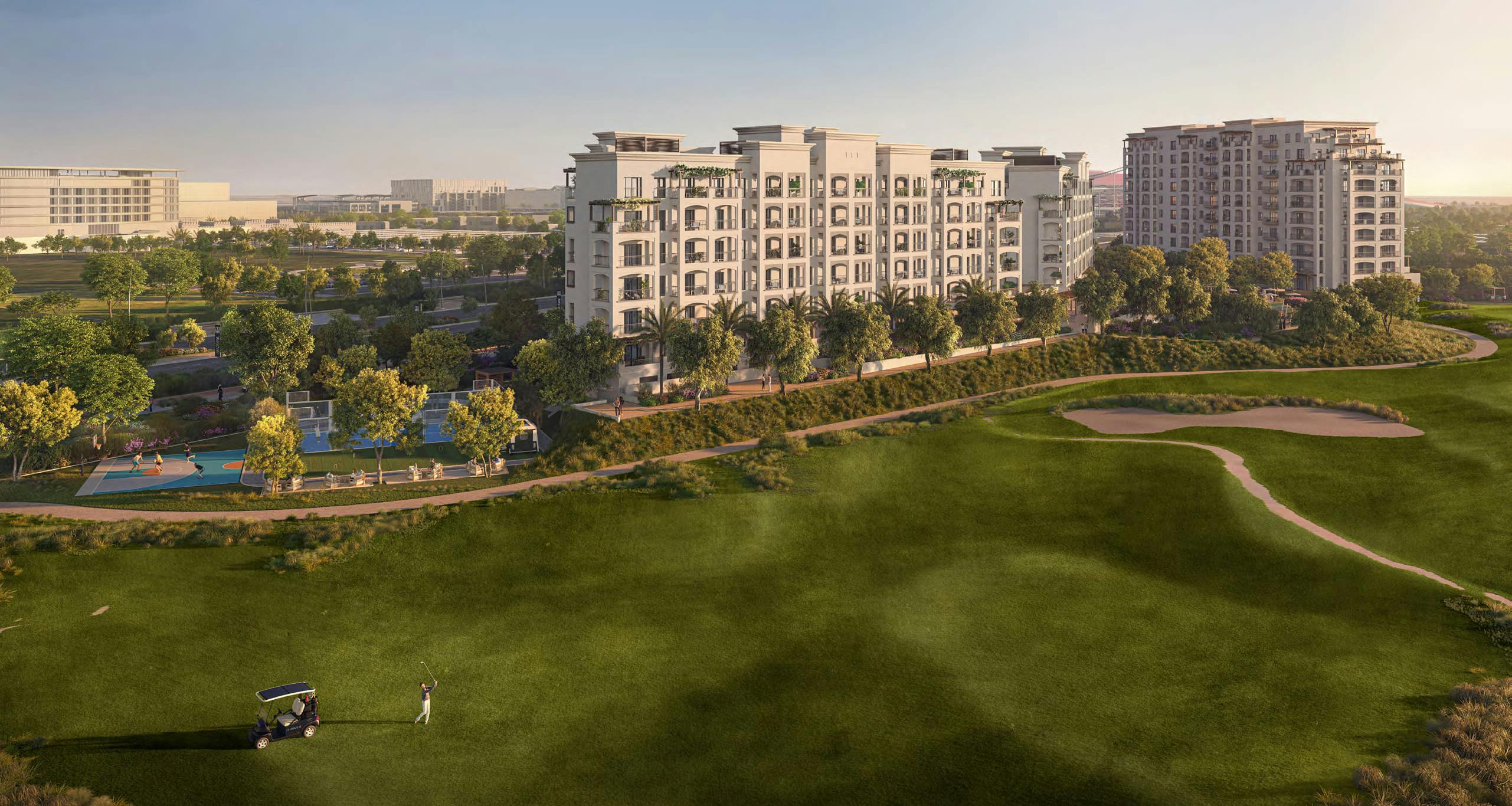 Abu Dhabi Aldar Saadiyat Lagoons Aerial View