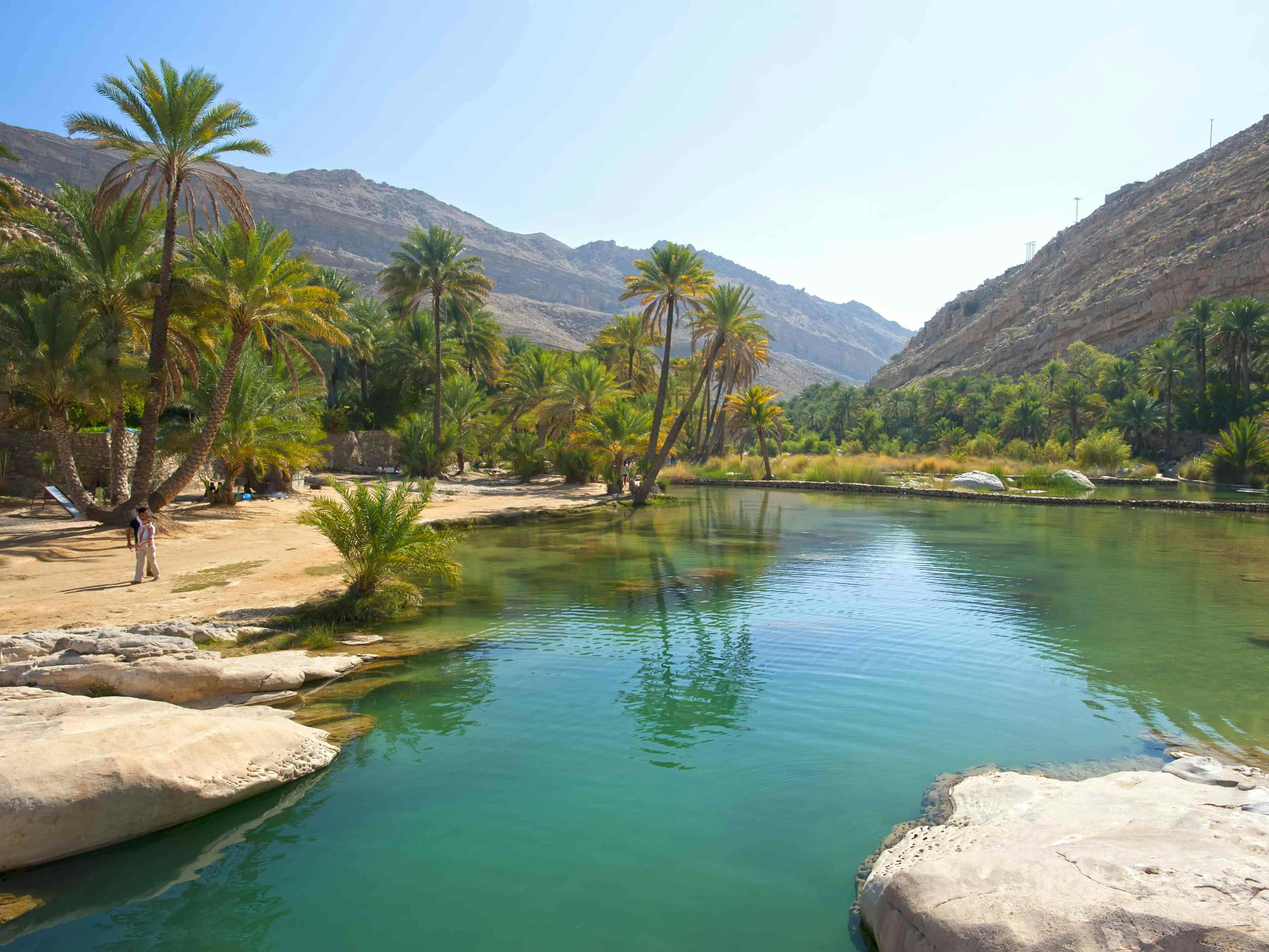 Oman natural pool