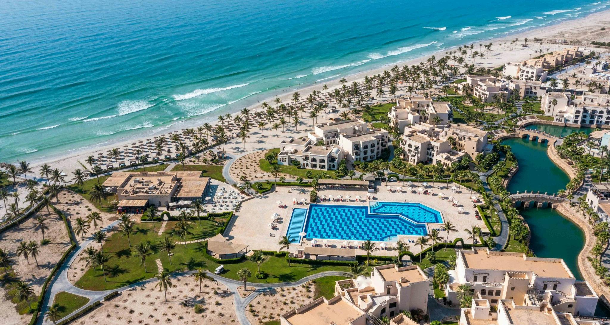 Oman Hawana Salalah Aerial View