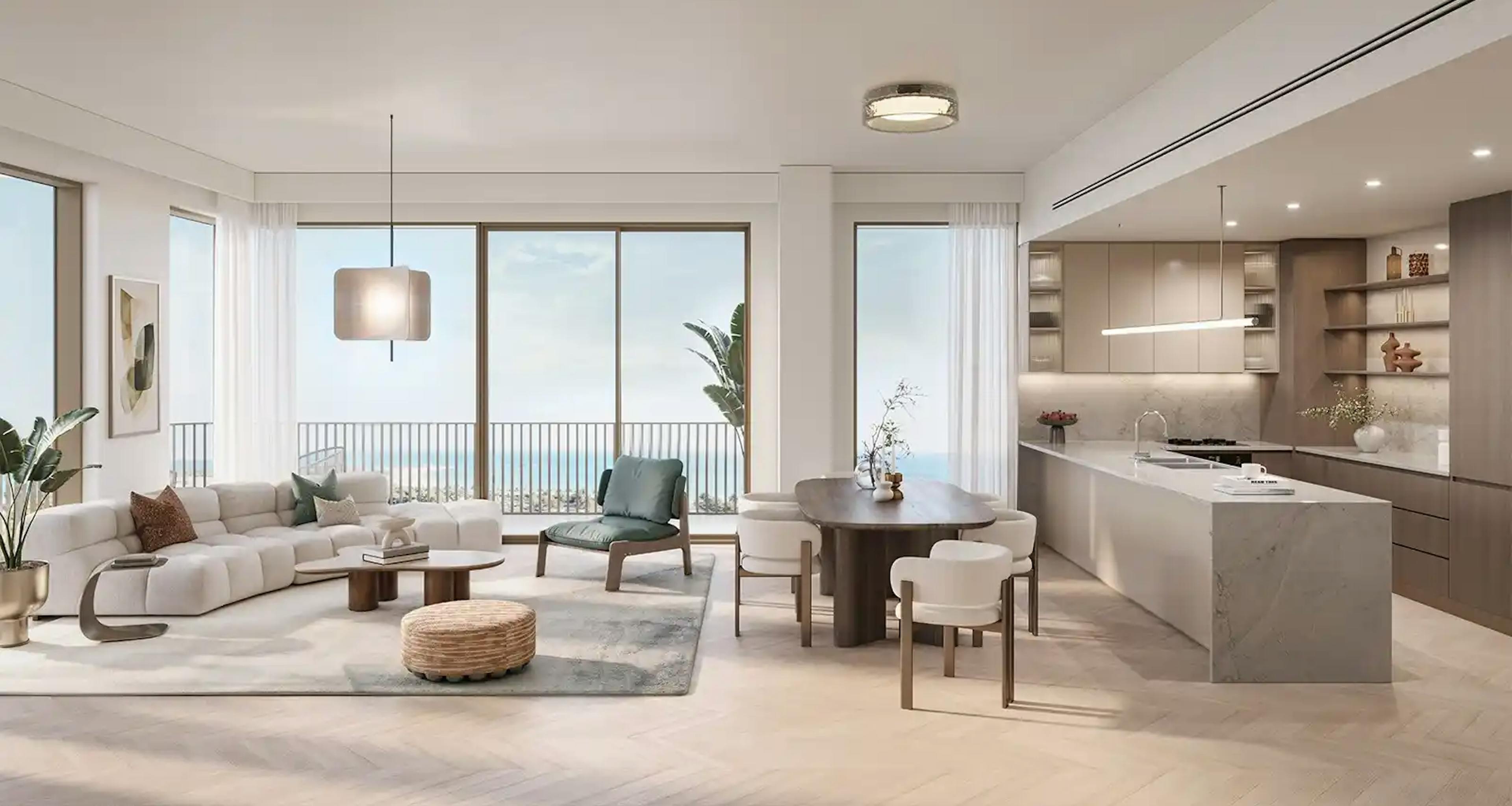 Mina Nura Kitchen/Living Area