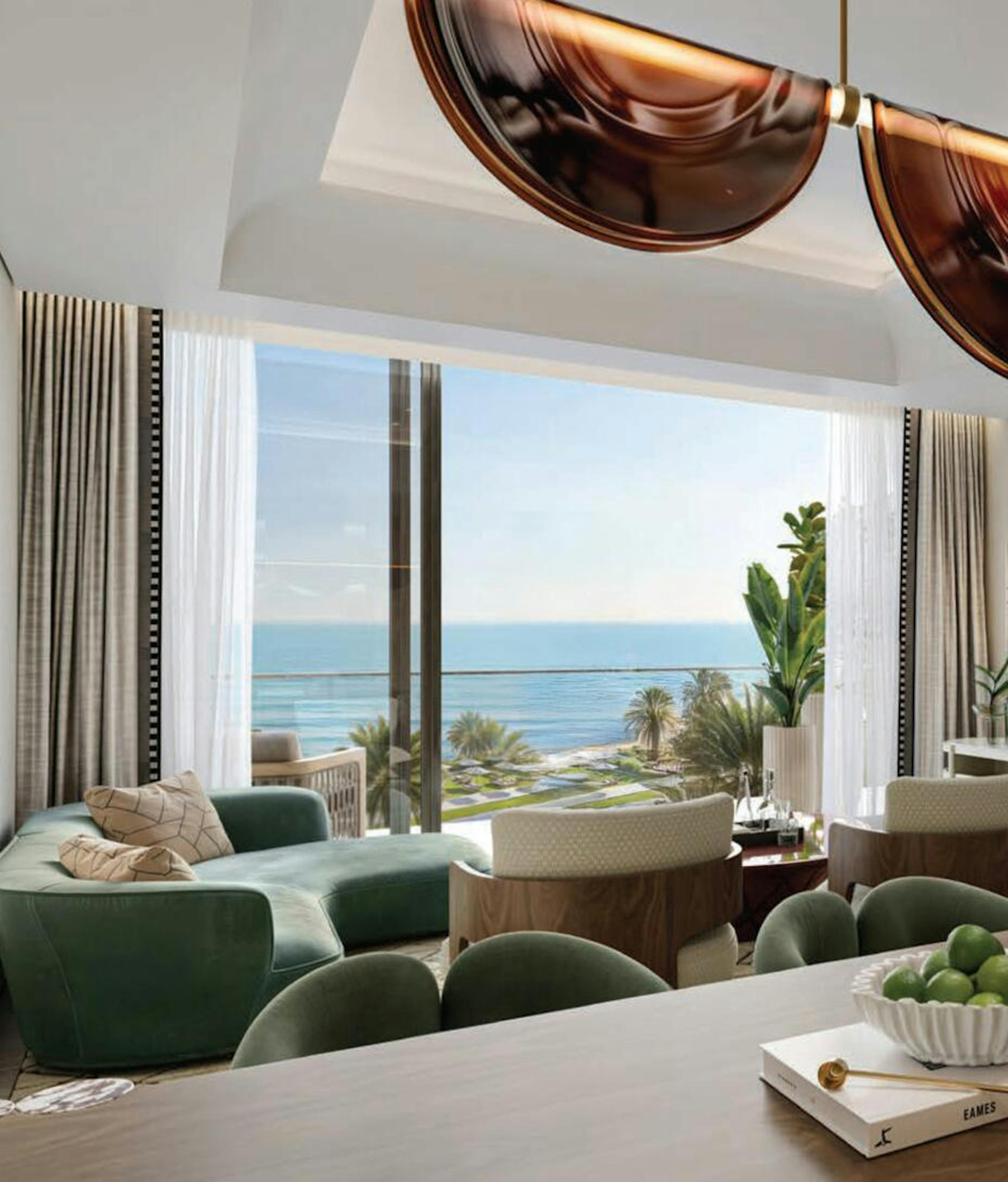 Fairmont Residences Living Area