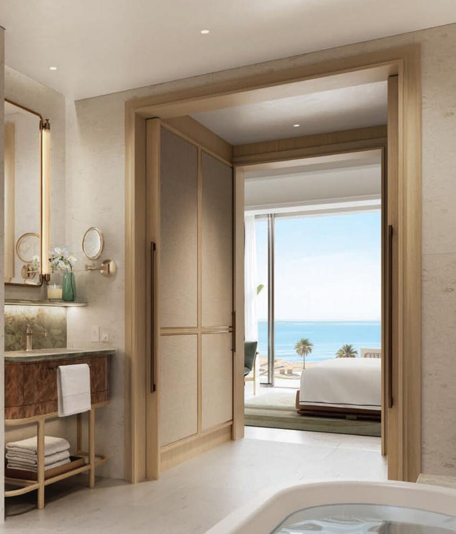 Fairmont Residences Bathroom/Bedroom