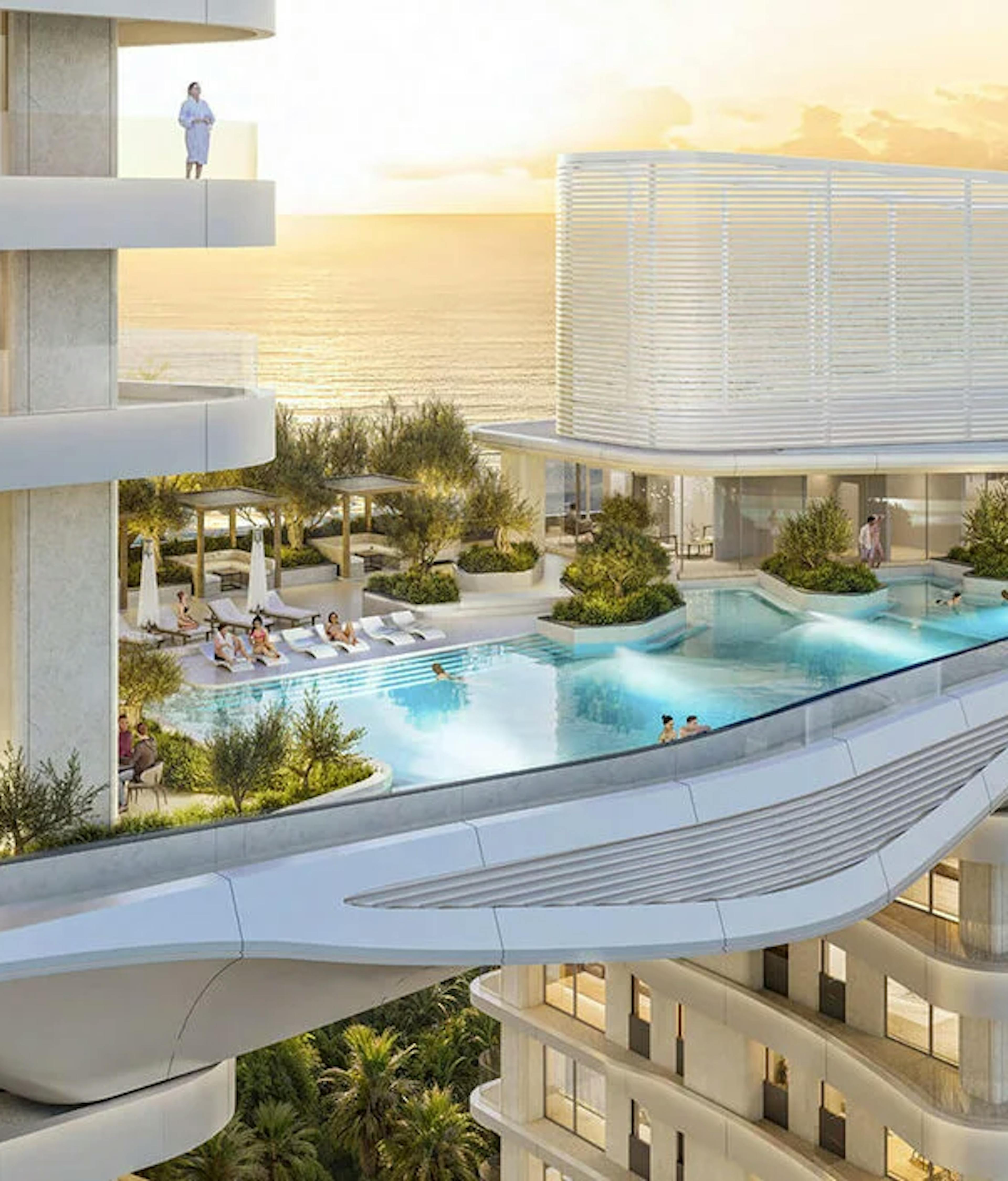 Fairmont Residences Rooftop Pool