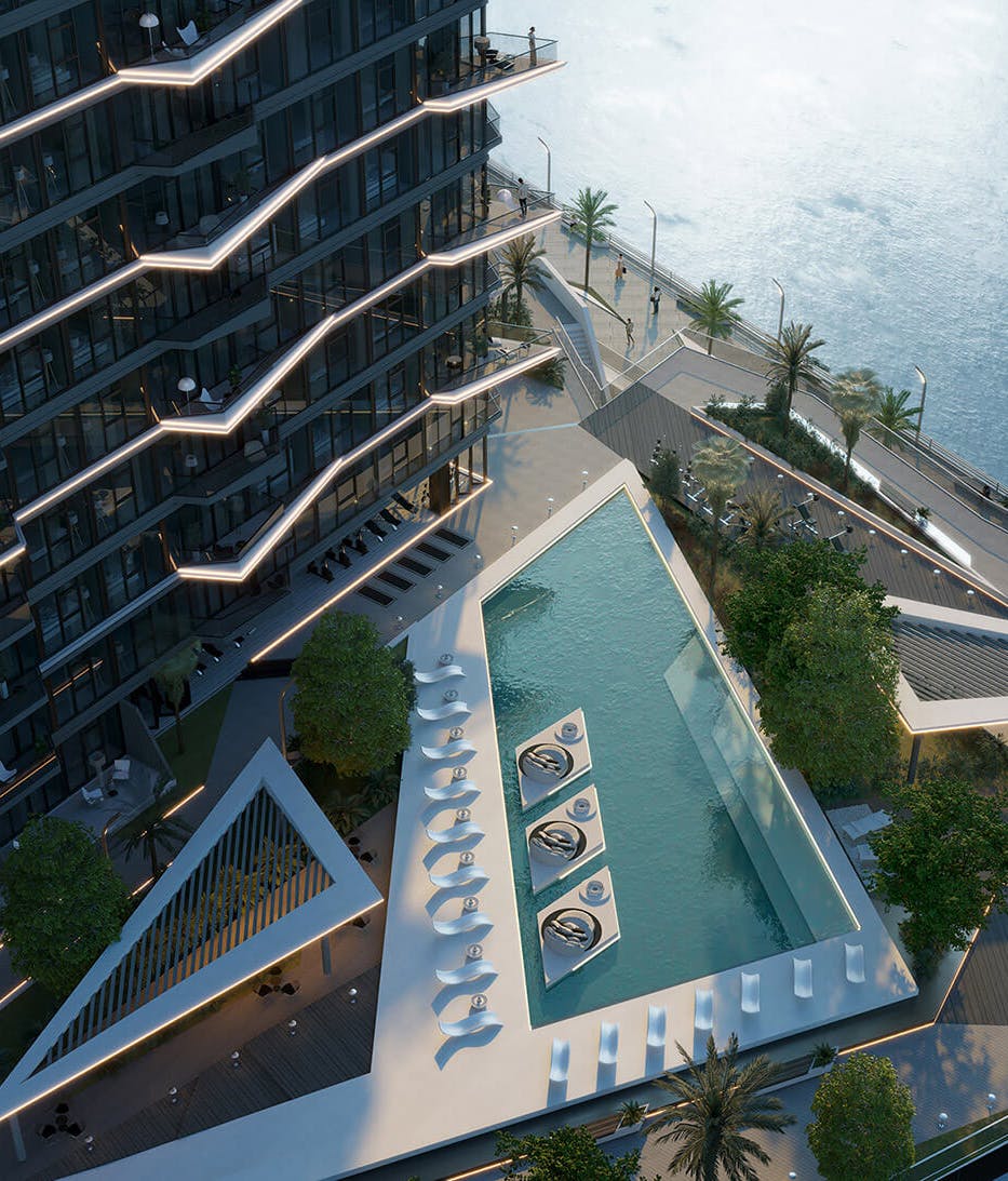 Mina Edge Aerial View