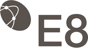 E8 logo.