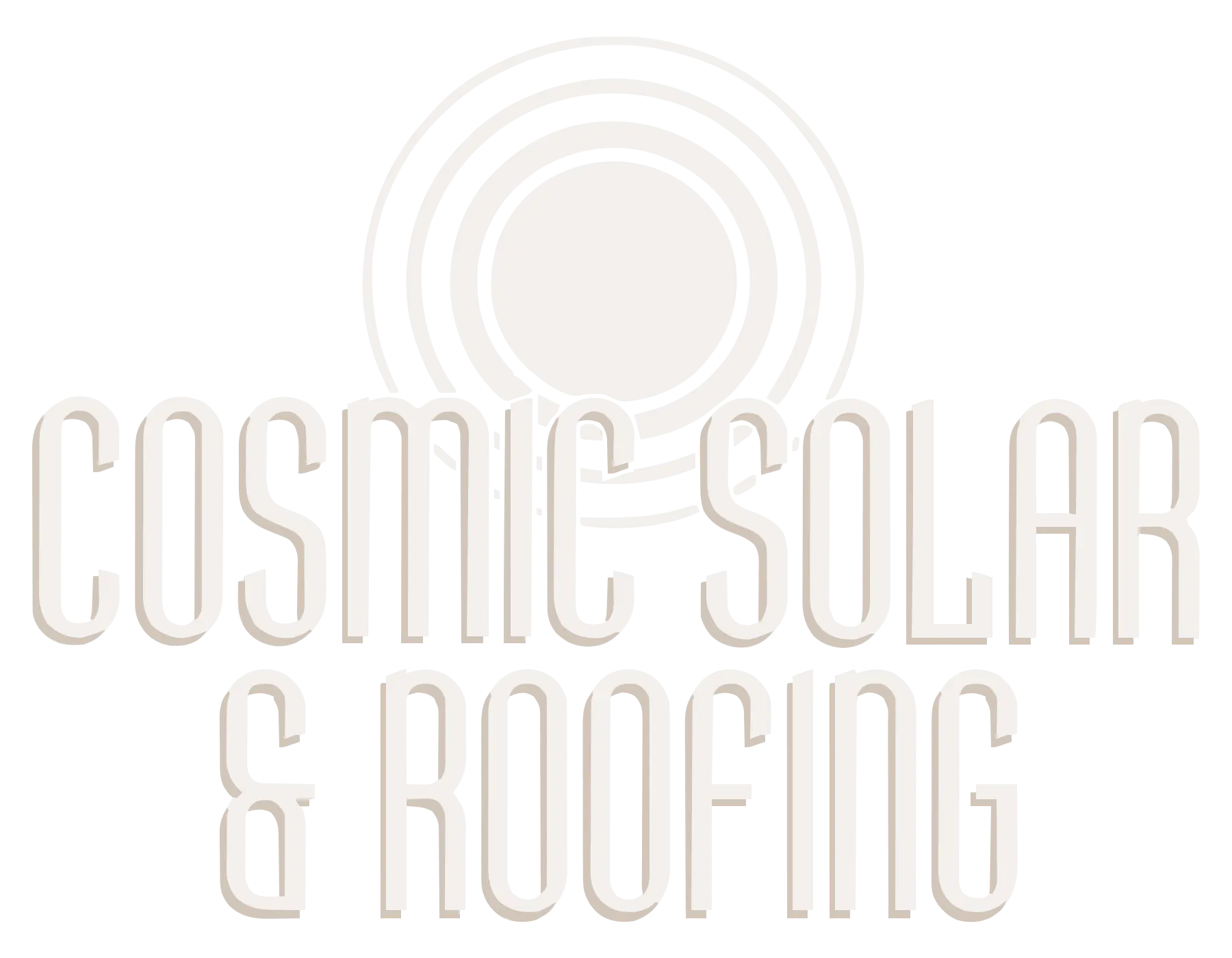 Cosmic Solar & Roofing logo.
