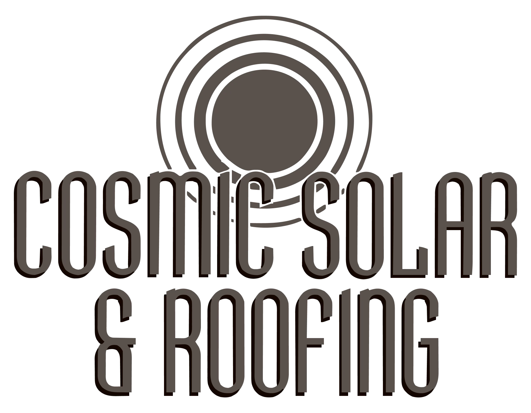 Cosmic Solar & Roofing logo.