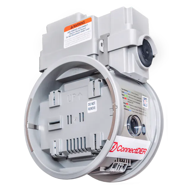 ConnectDER EV Meter Socket Adapter