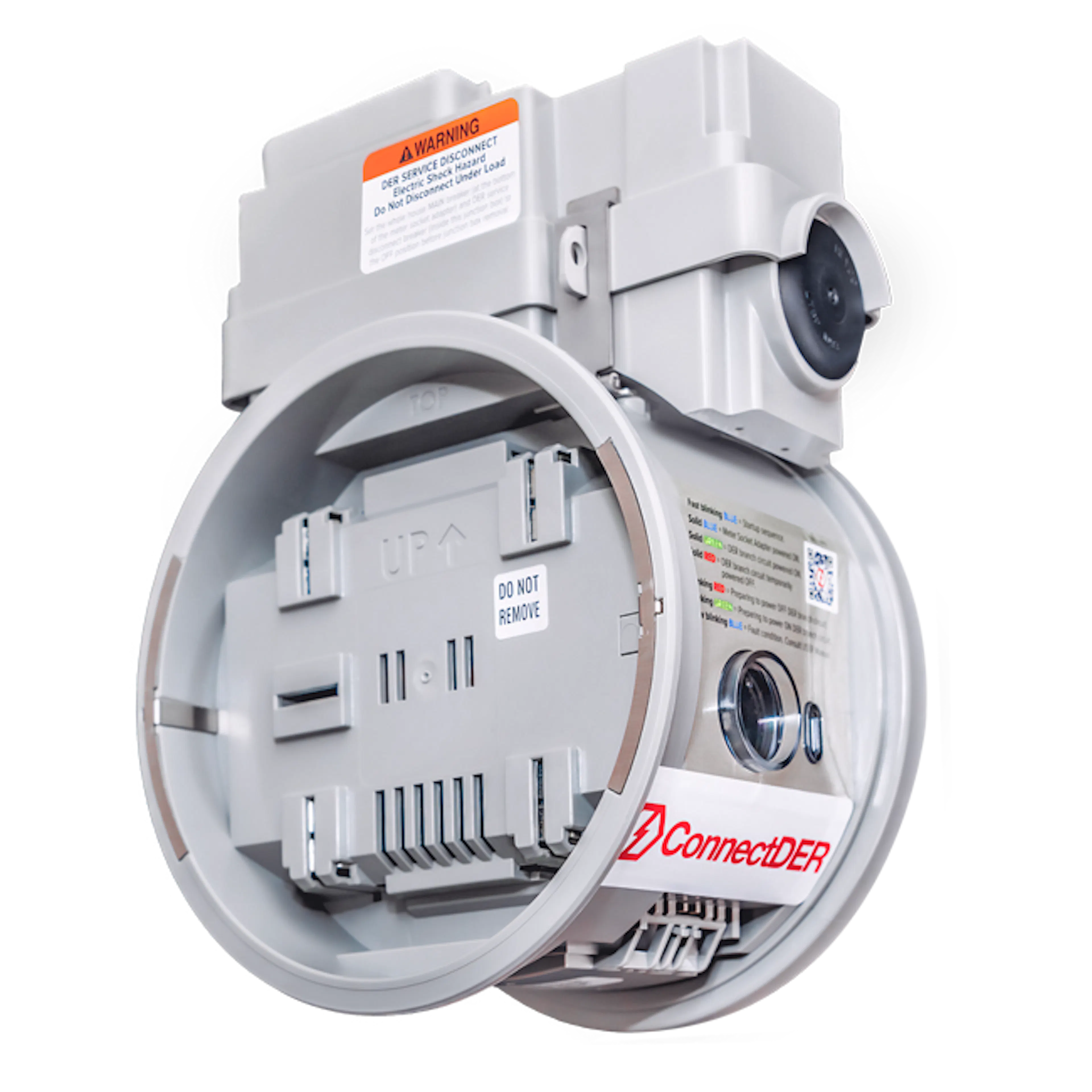 ConnectDER EV Meter Socket Adapter