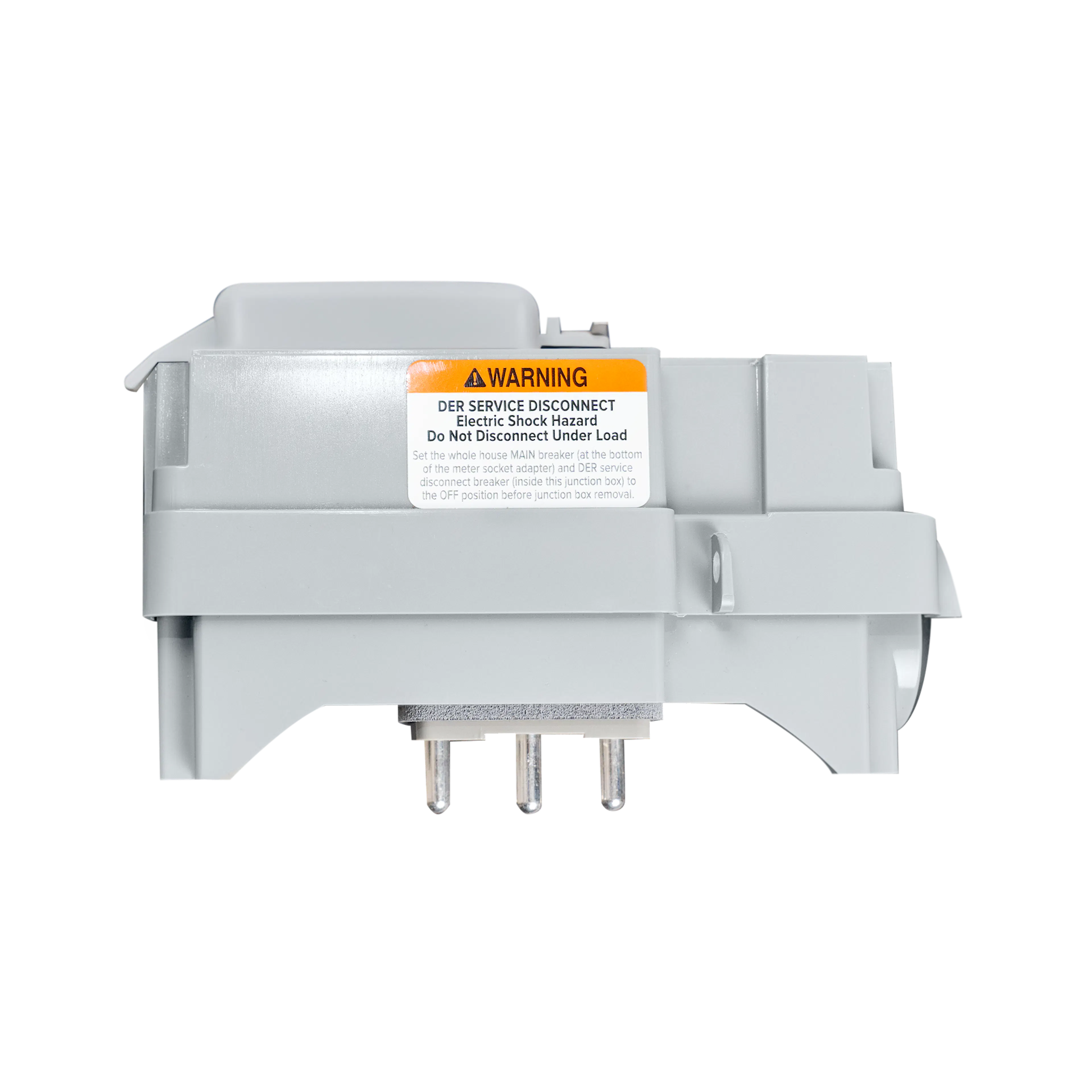The connection module component of ConnectDER's EV meter socket adapter.