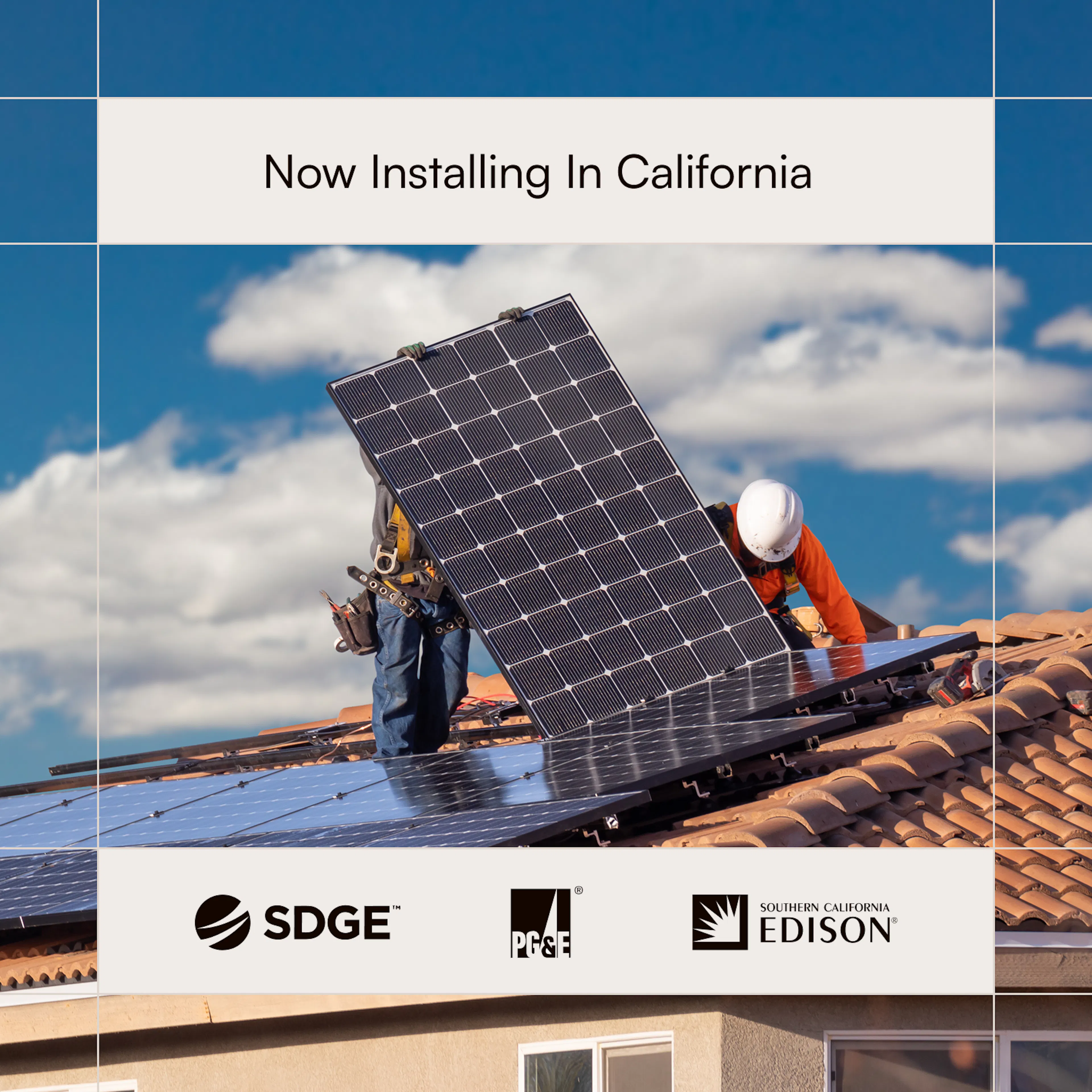 ConnectDER's IslandDER™ meter collar now installing in California across PG&E, SCE, and SDGE utilities.