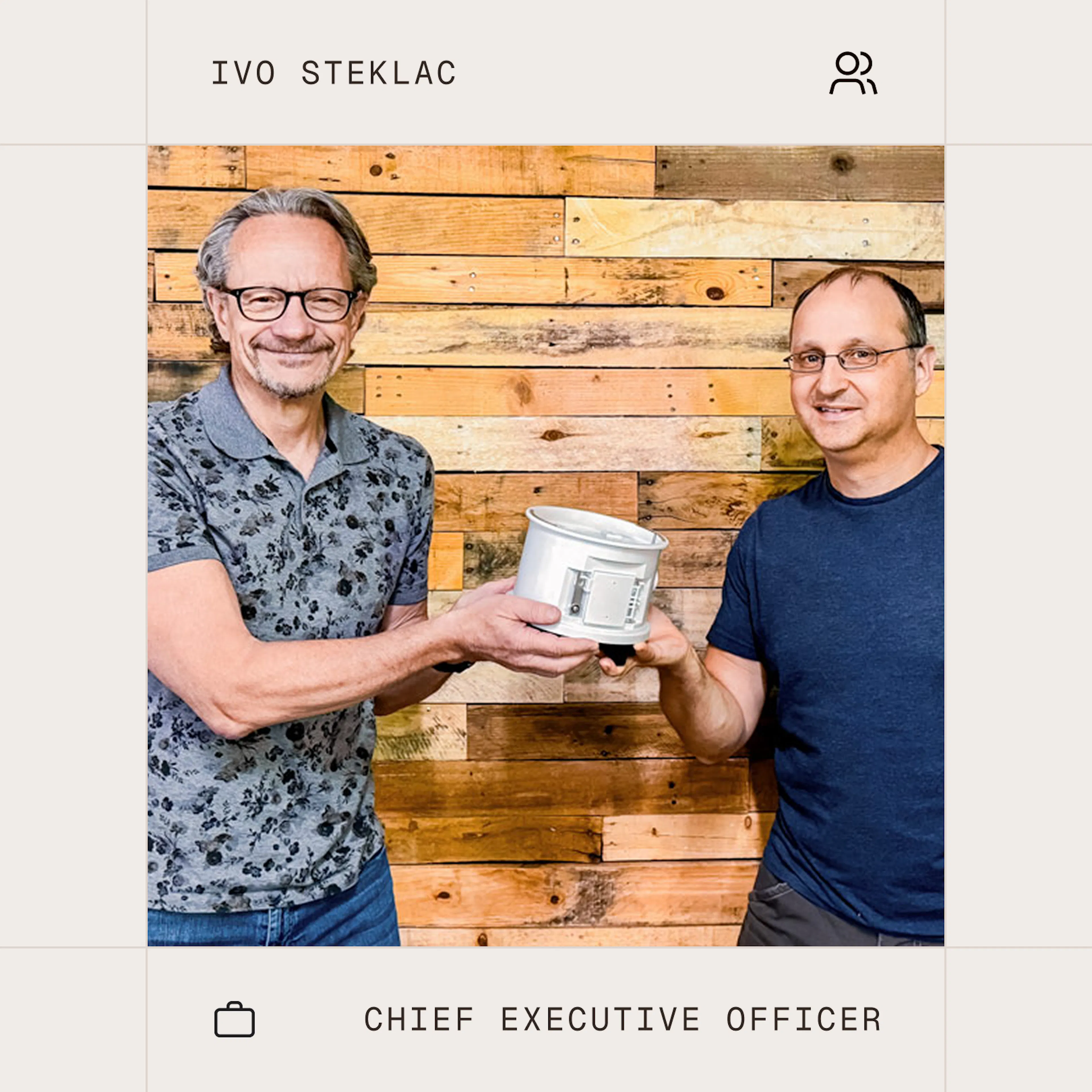 ConnectDER Founder Whit Fulton and new CEO Ivo Steklac.