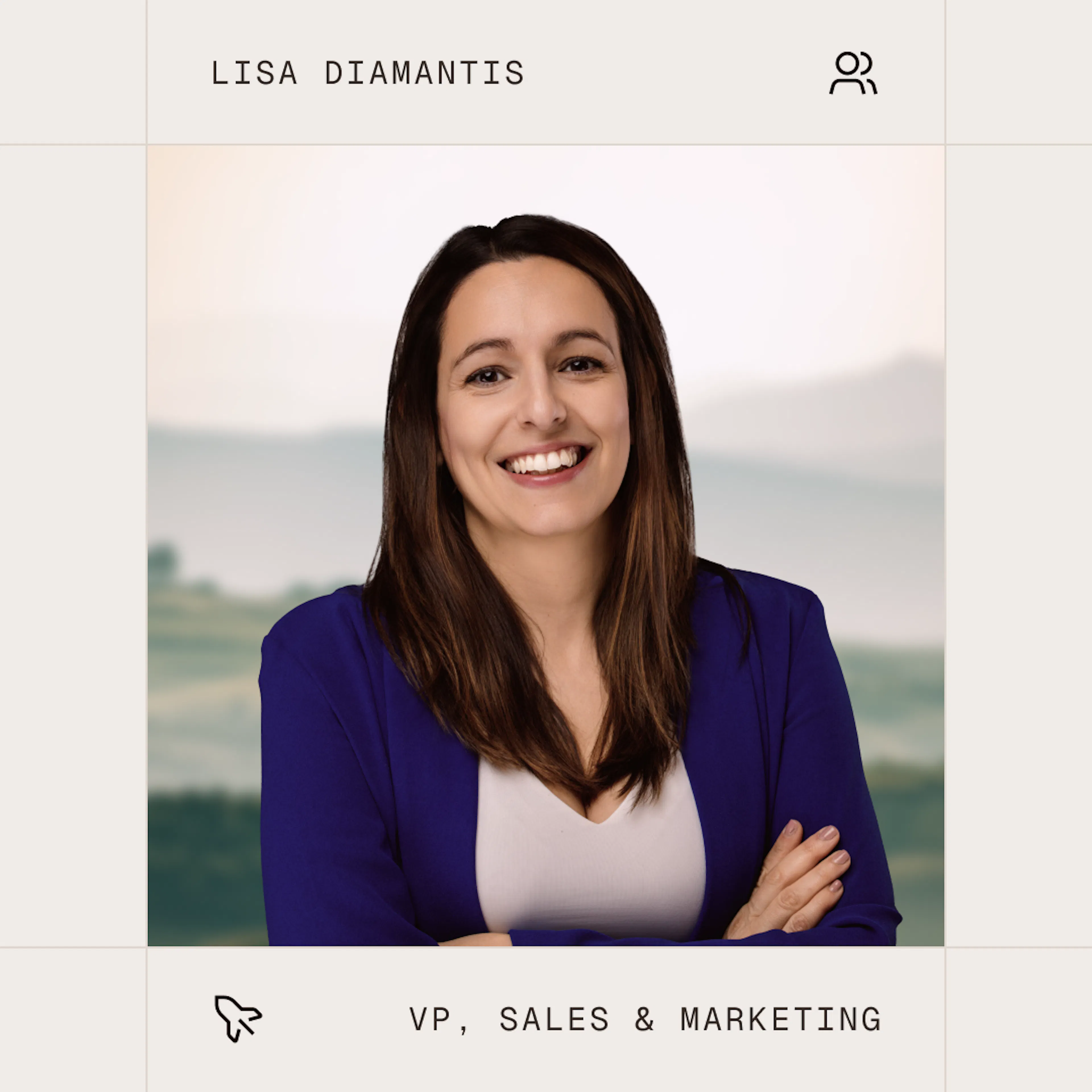 Lisa Diamantis, ConnectDER VP of Sales & Marketing