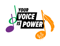Your Voice is Power logo