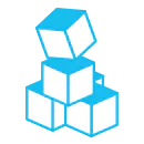 Relationship Building Icon - Blocks Stacked