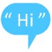 Hi Speech Bubble