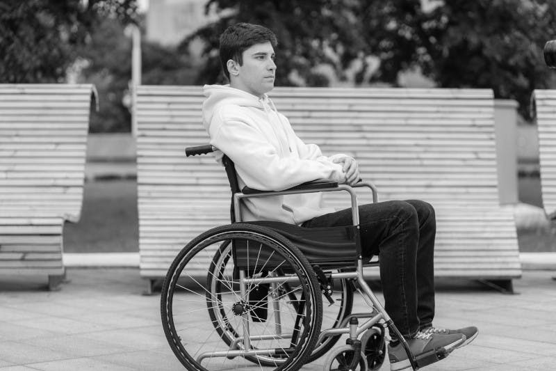 person in wheelchair