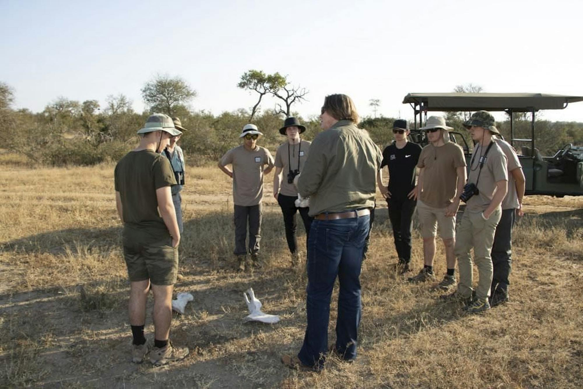 Martin giving a talk