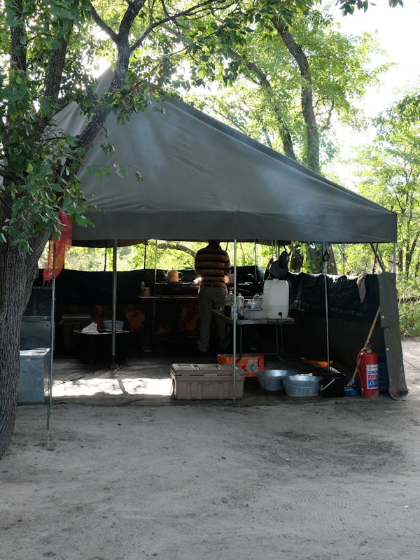 Tomer Admon: base camp in the Okavango