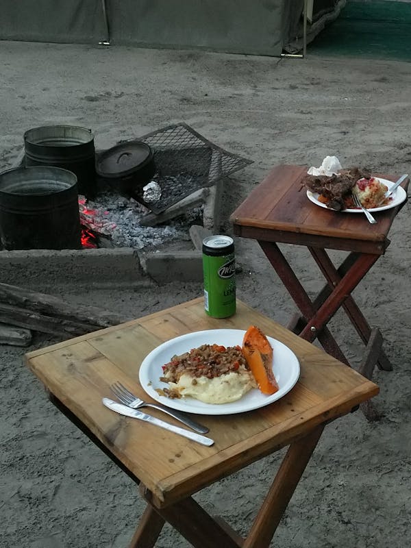 Tomer Admon: base camp meals