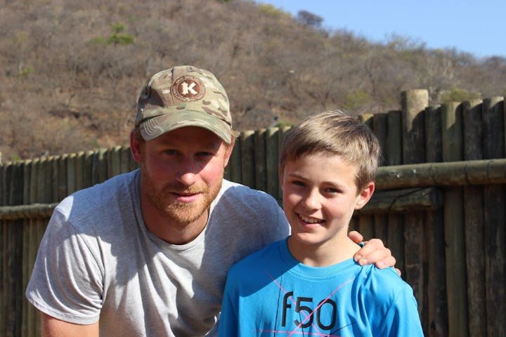 Prince Harry at Care for Wild