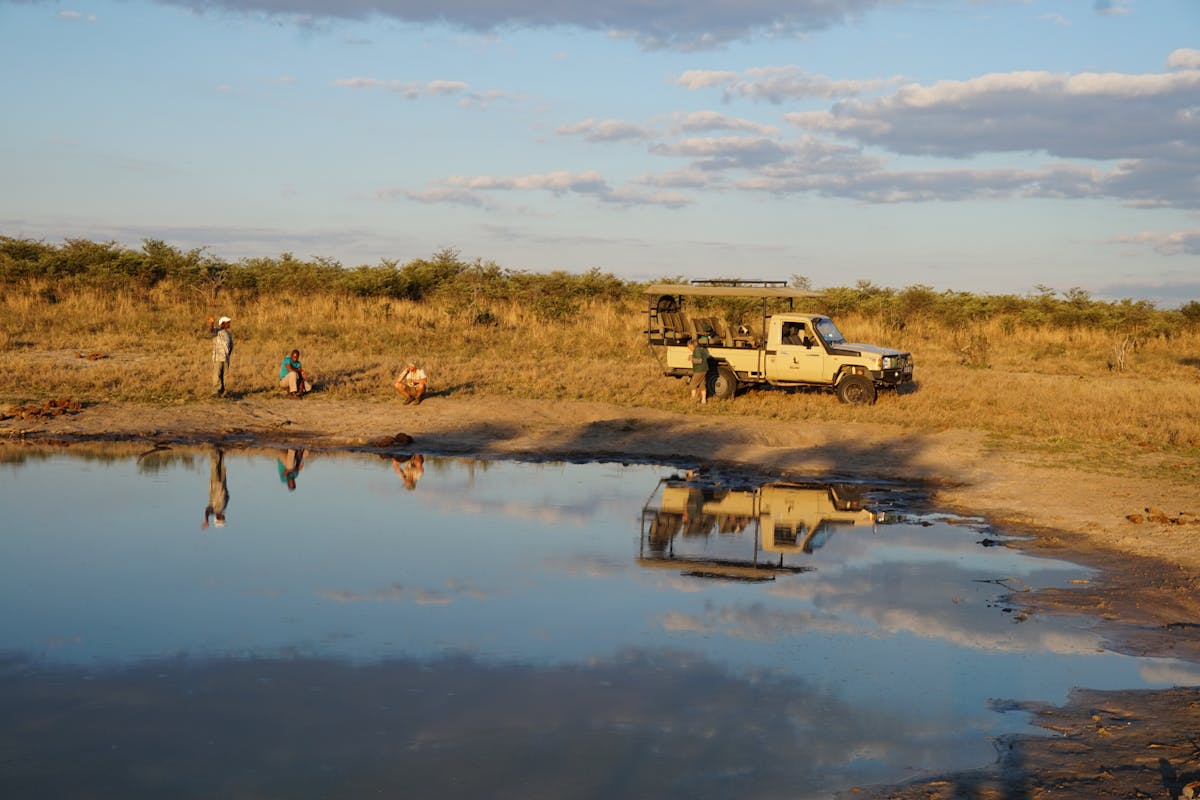 Tracking in the Okavango delta