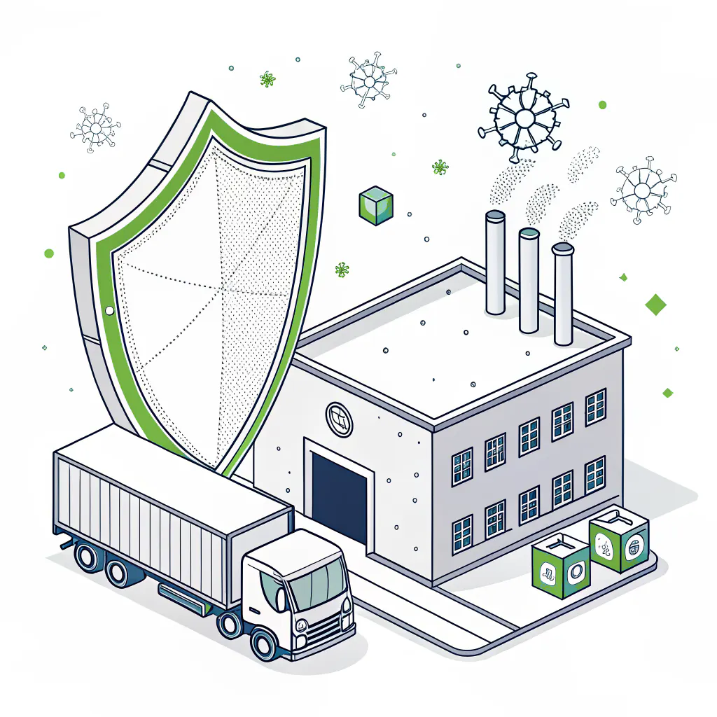 MDR protection for manufacturers and distributors, shield over facility