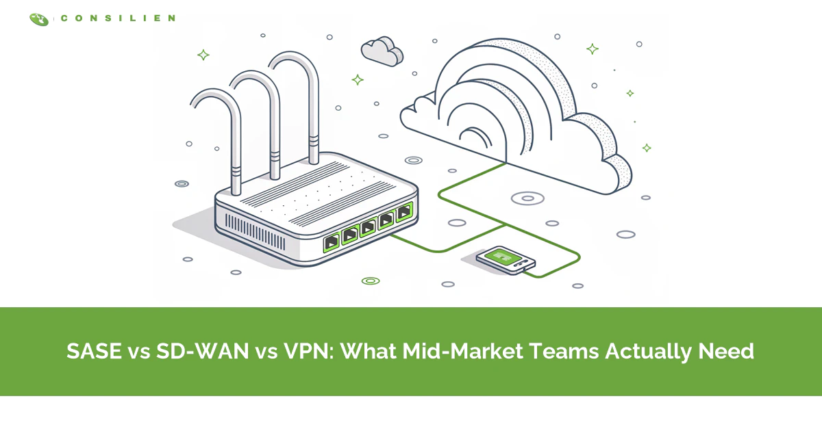 SASE vs SD-WAN vs VPN: What Mid-Market Teams Actually Need