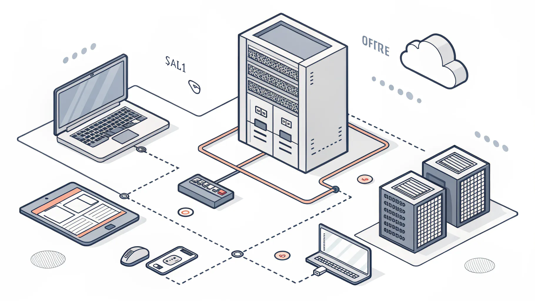 Diagram comparing traditional data-center backhaul against SASE cloud-edge security enforcement.