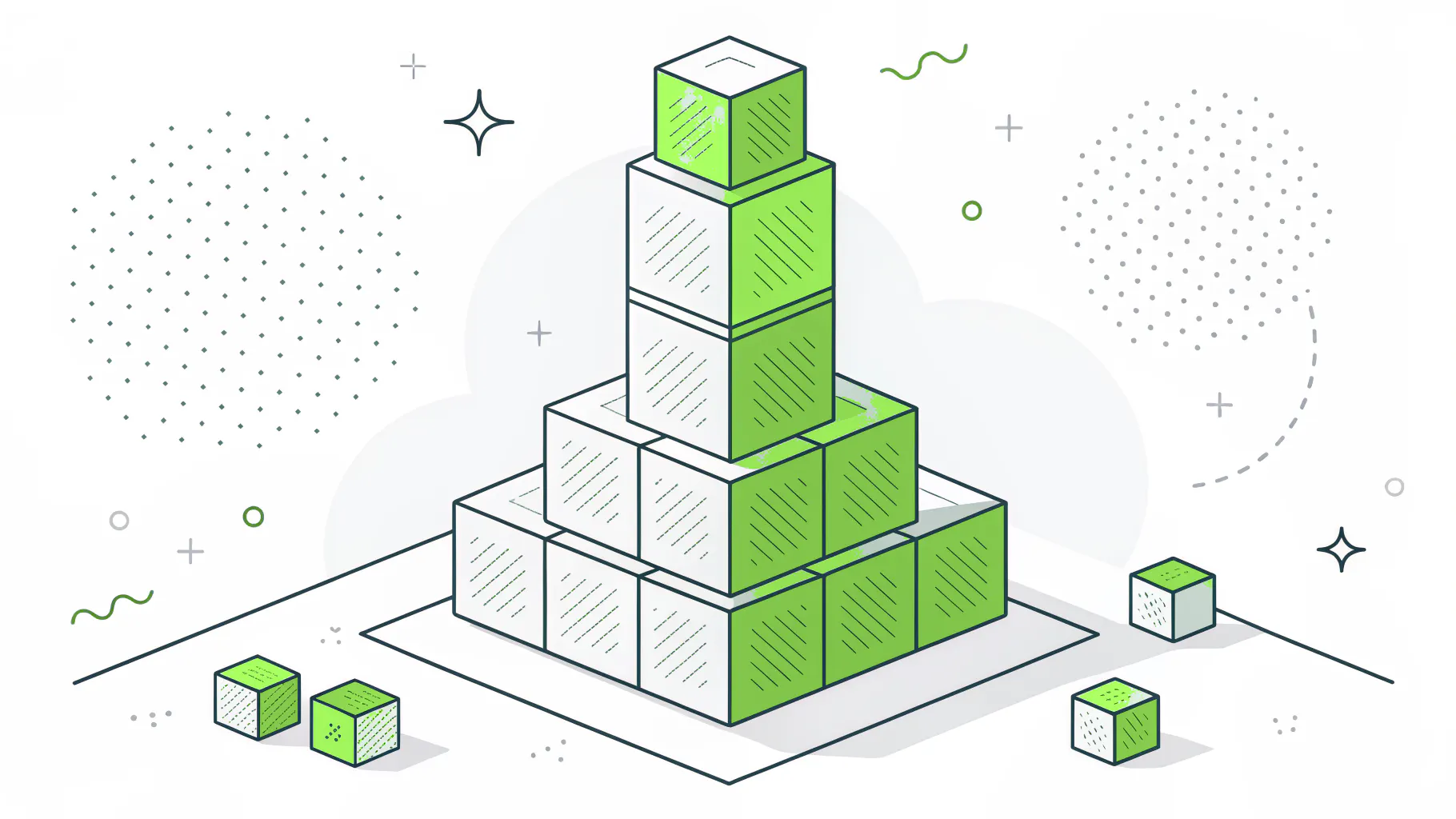 Server capacity sized for peak load, with most of it sitting idle