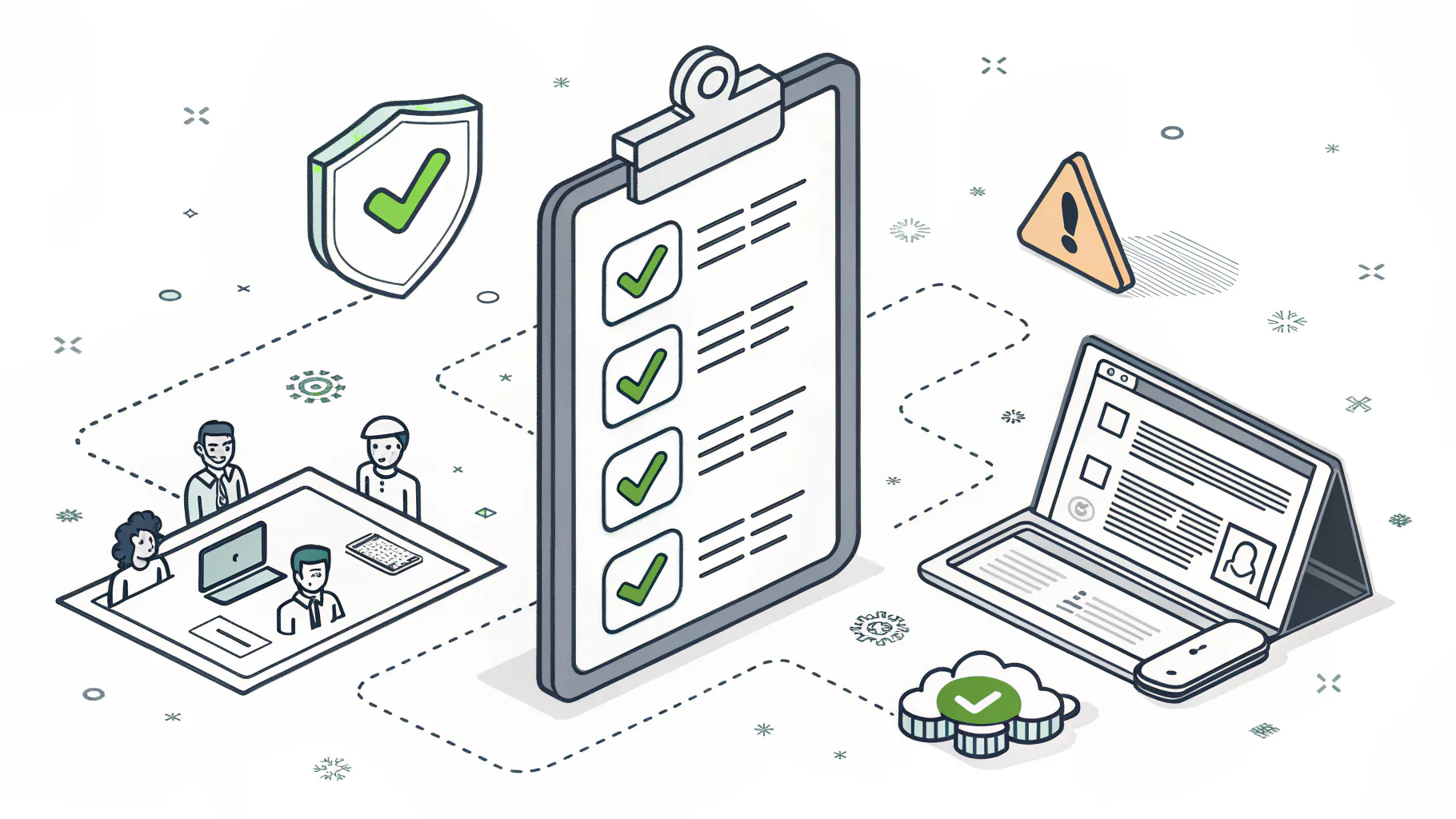 Checklist of signals that indicate a business is ready for SASE.