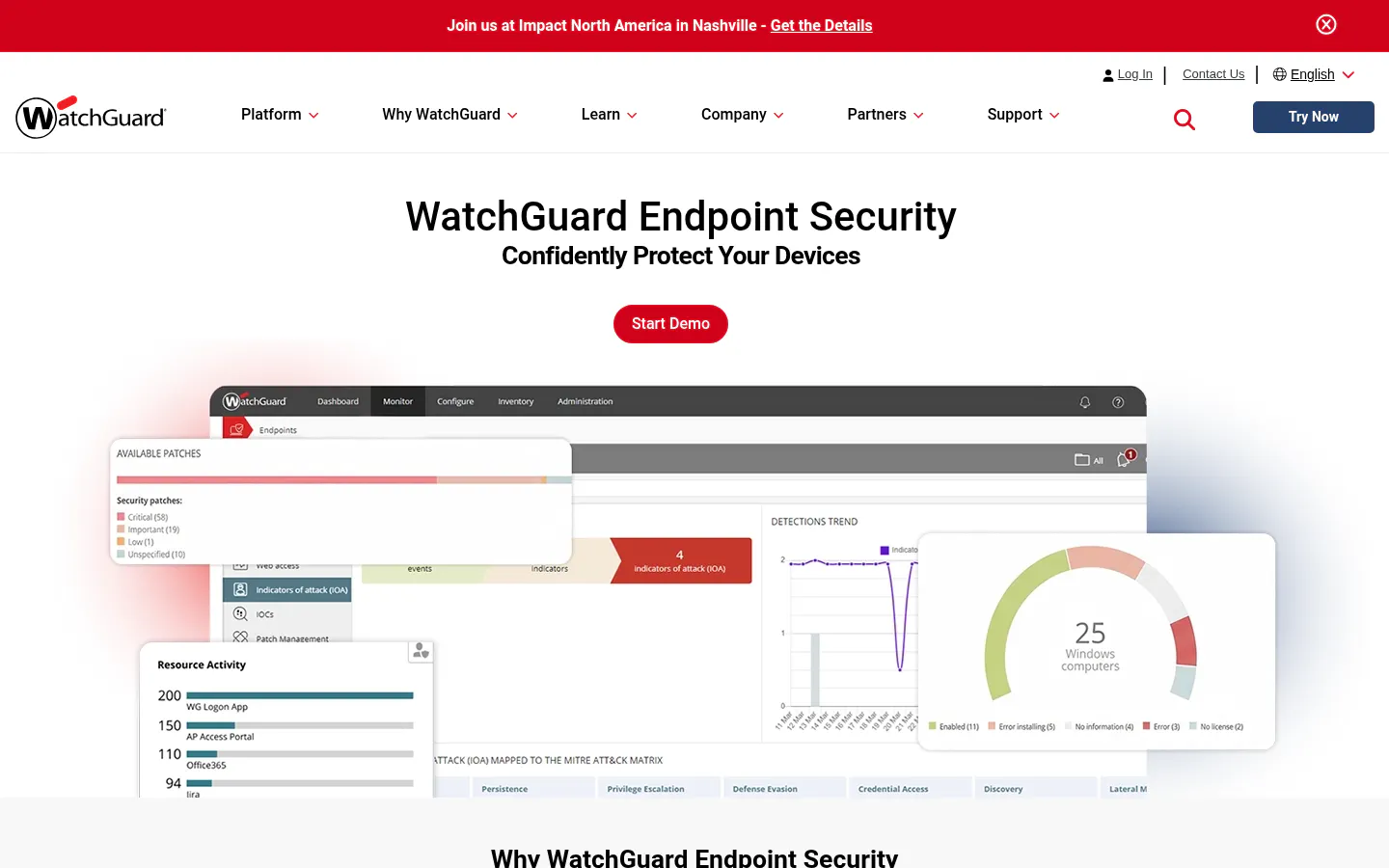 WatchGuard Endpoint Security EPDR product page